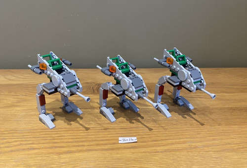Lego star wars walker solo - 3x,